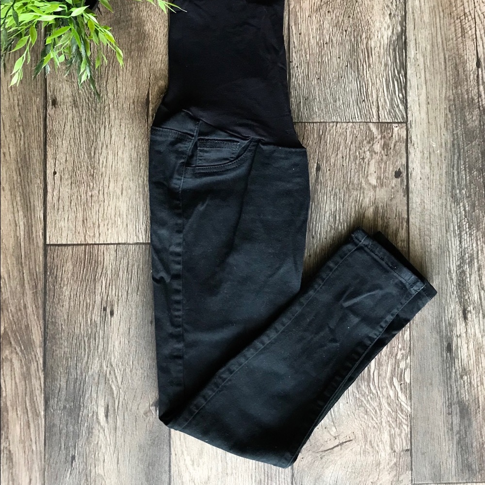 NWOT Motherhood Maternity petite medium black pant
